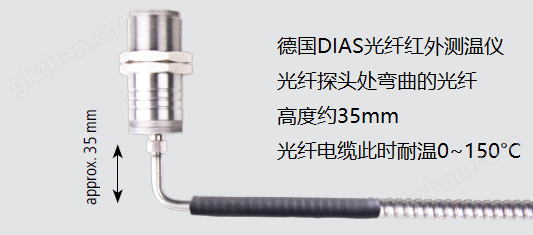 德國(guó)DIAS光纖紅外測(cè)溫儀的彎曲型光纖電纜