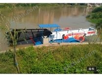 湖南益陽(yáng)水葫蘆打撈船