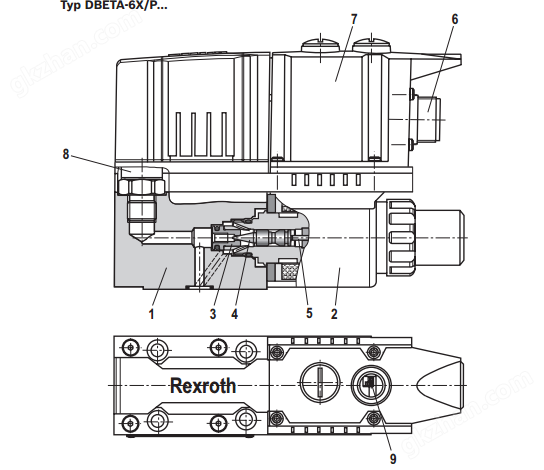 结构分析REXROTH逻辑阀R900910269